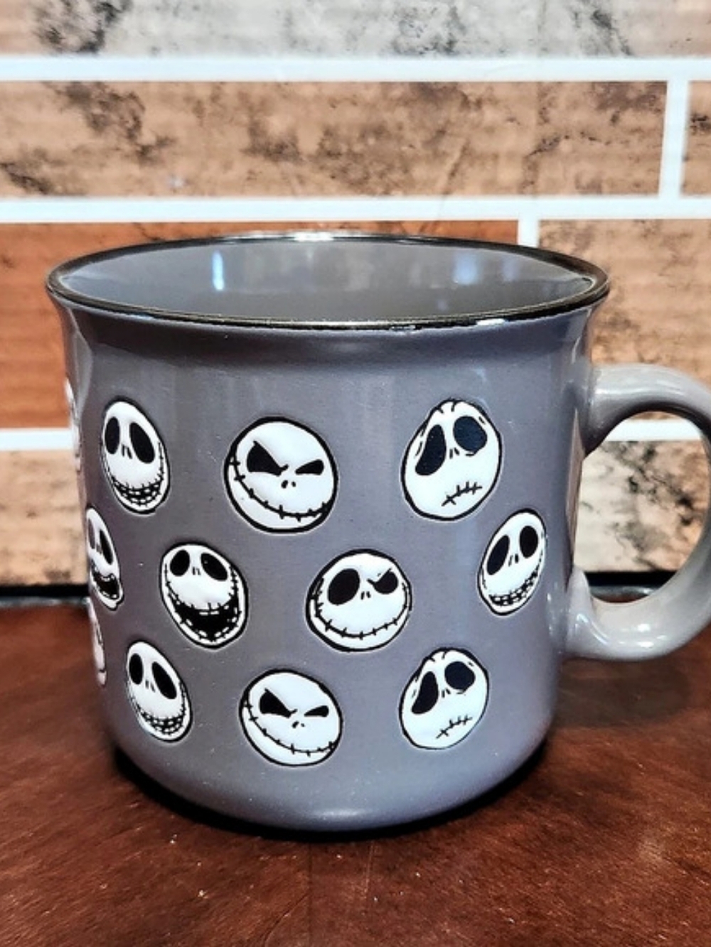 Disney The Nightmare Before Christmas mug Gray 20 oz Ceramic Mug